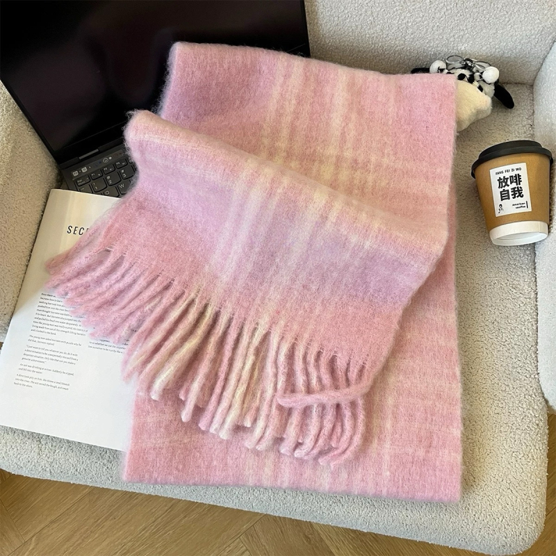 Veliki šal od Angora vune – Plain Weave, toplinski i prašinu otporan, zima, KT002