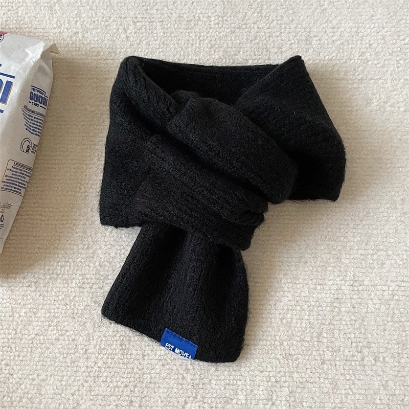 Šal od poliestera s warp-knitting tehnologijom, održava toplinu, proljeće, stil srednje duljine