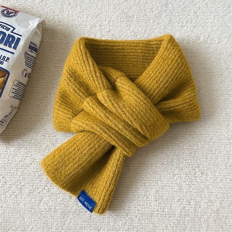 Šal od poliestera s warp-knitting tehnologijom, održava toplinu, proljeće, stil srednje duljine