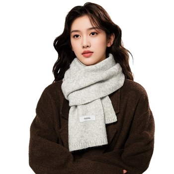 Pleteni zimski šal za parove – warp-knit Arctic fleece, topao, svestran, opća duljina