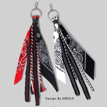 Lanț de talie cu esarftă mică pătrată pentru bandă de cap - Unisex - Poliester - Toate sezoanele - Vara 2025