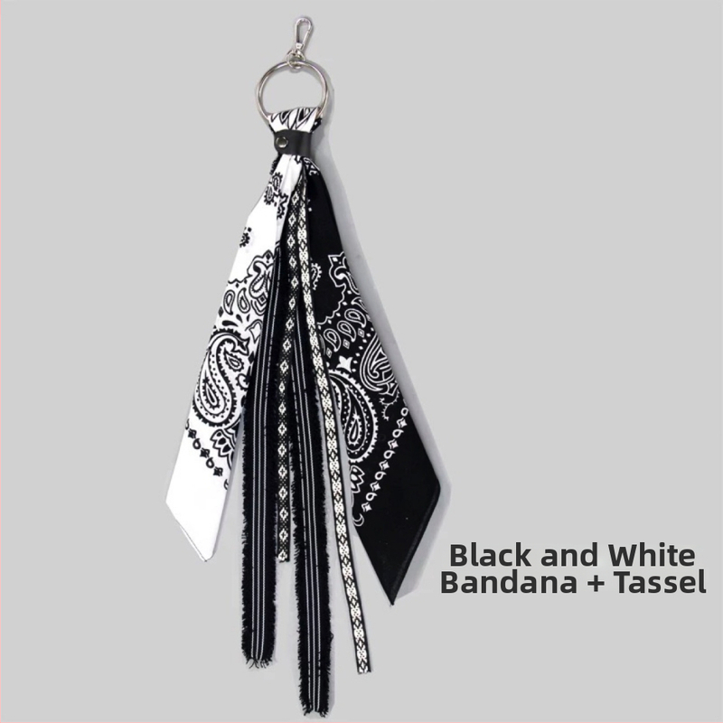 Lanț de talie cu esarftă mică pătrată pentru bandă de cap - Unisex - Poliester - Toate sezoanele - Vara 2025