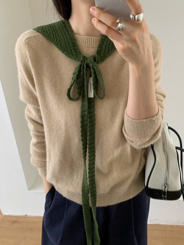 Kolmnurkne sall lõigatud kujundusega, vill, monokroomne, hoiab soojas