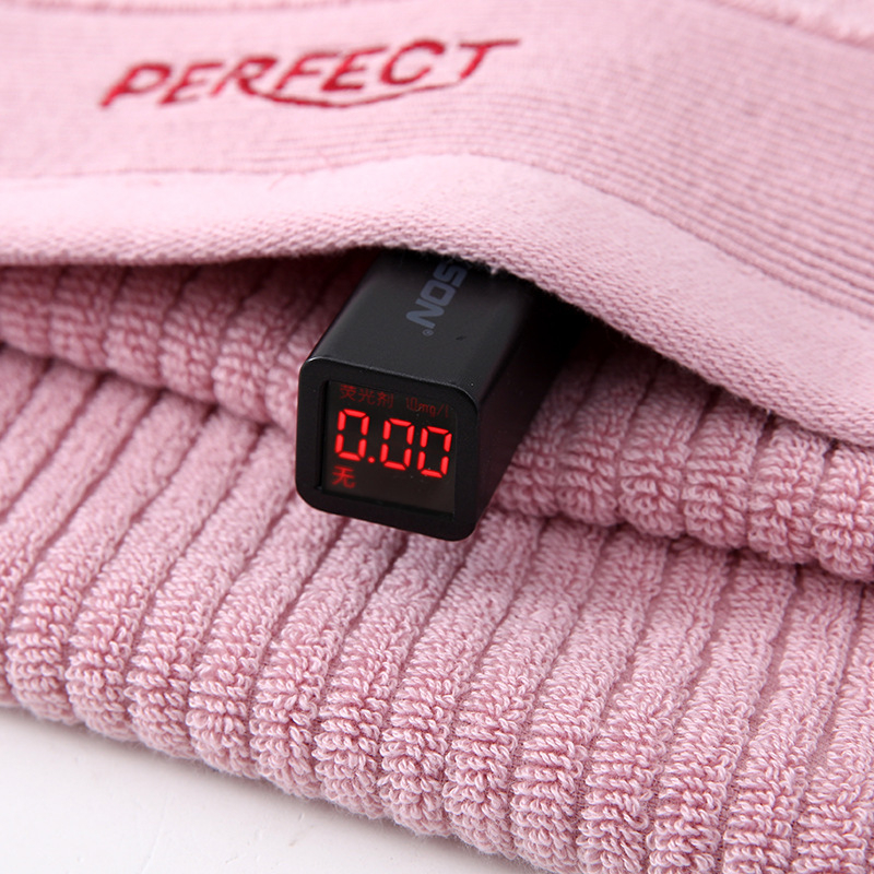 Set ručnika za kupanje od čistog pamuka s vezenim detaljima – Xinheng, 32S pređa, obična tkanina, 170–200 g