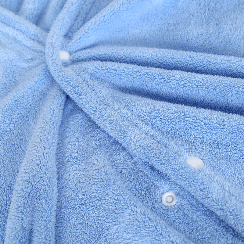 Peng Song nosivi dječji kupaći ručnik s kapuljačom od coral fleece, 300–400 g, 150D vlakna, Prilagodljivo