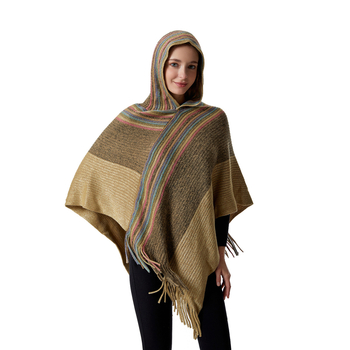 Megzta gobtuvu šalikė - akrilas / dirbtinė vilna, tinklo raštas, Jacquard mezginys, plotis 90 cm, išlaiko šilumą