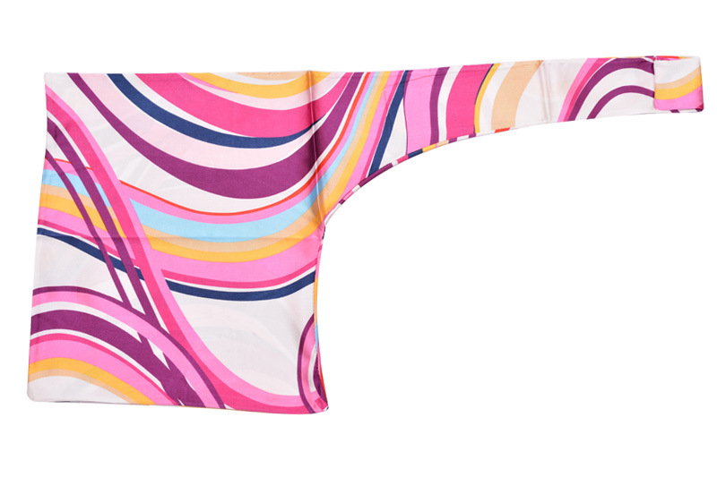 Μικρός τετράγωνος φουλάρι από πολυεστέρα, καλοκαιρινό στυλ, περιεκτικότητα πολυεστέρα >96%