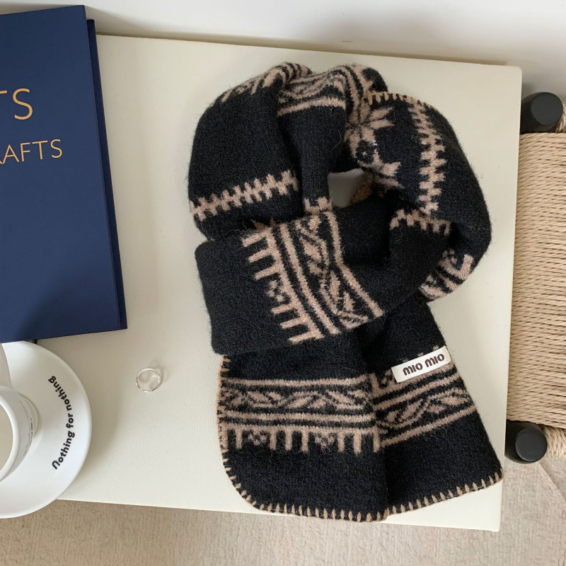 Вълнен плетен шал, warp-knit, зимна топлина, бързосъхнещ, самоподгряващ се