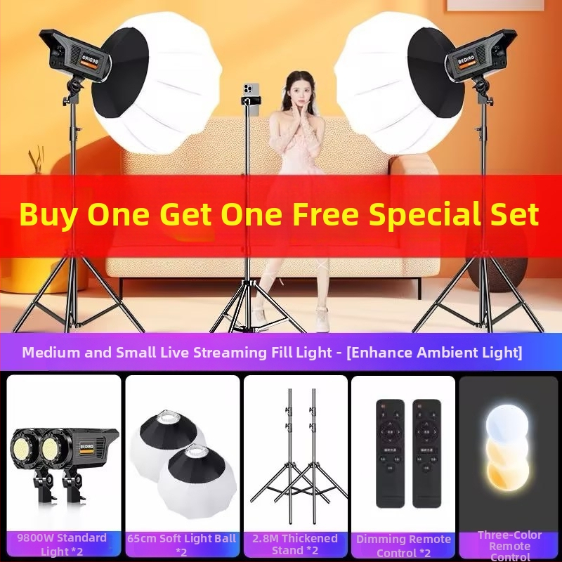 Sferisks mini papildus apgaismojums drēbju tiešraidei ar attālināto kontroli – 10W, modelis 345