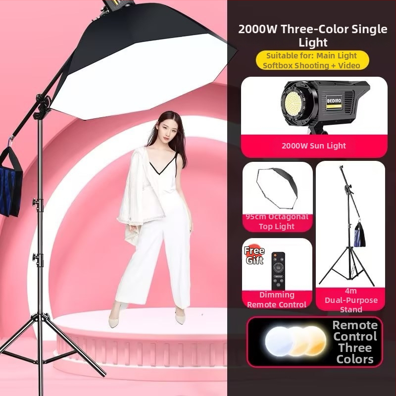 Sferisks mini papildus apgaismojums drēbju tiešraidei ar attālināto kontroli – 10W, modelis 345