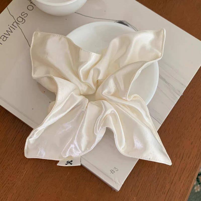 Korejski stil satin kvadratna marama za kosu s elastičnom trakom za vezivanje u bunu, ručna izrada, materijal: tkanina, Yiwu, ljeto 2025, visoka elastičnost