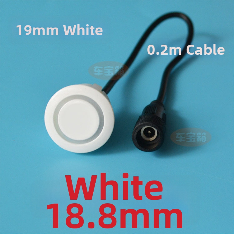 Зонд за автомобилен паркинг радар с кръгъл резбован интерфейс — 2 зонда, 12V захранване, работна температура 20–70°C