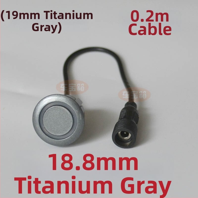 Зонд за автомобилен паркинг радар с кръгъл резбован интерфейс — 2 зонда, 12V захранване, работна температура 20–70°C