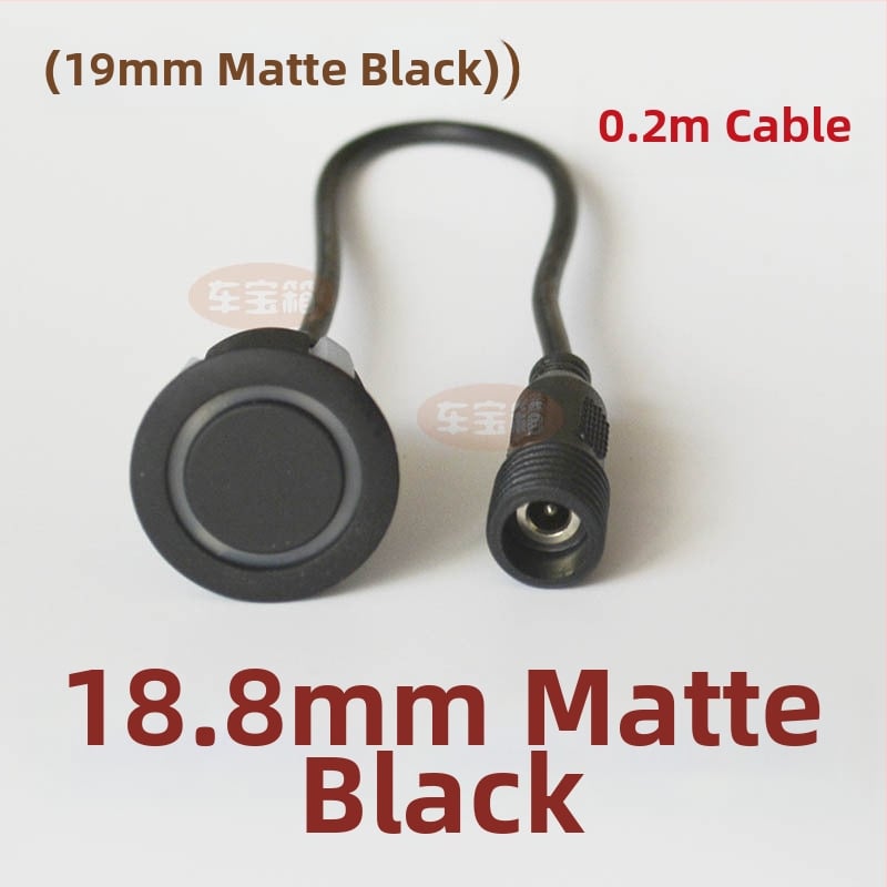 Зонд за автомобилен паркинг радар с кръгъл резбован интерфейс — 2 зонда, 12V захранване, работна температура 20–70°C