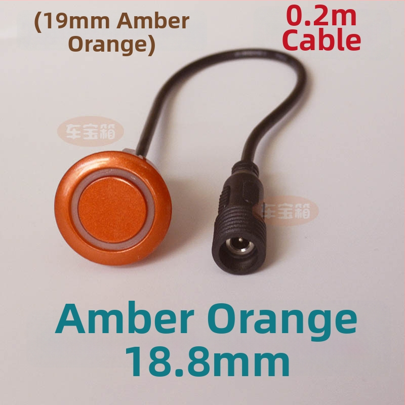 Зонд за автомобилен паркинг радар с кръгъл резбован интерфейс — 2 зонда, 12V захранване, работна температура 20–70°C