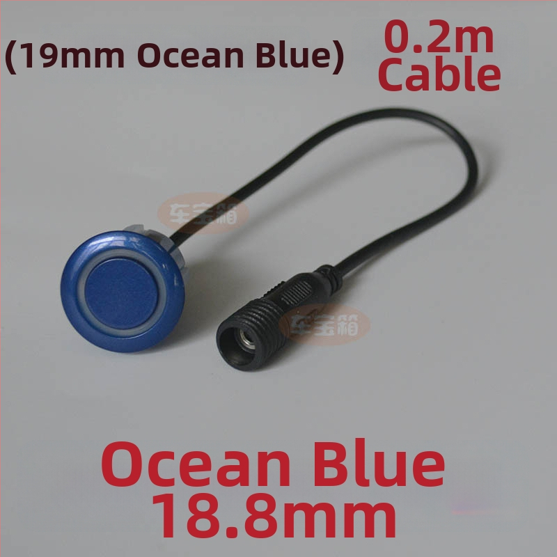 Зонд за автомобилен паркинг радар с кръгъл резбован интерфейс — 2 зонда, 12V захранване, работна температура 20–70°C