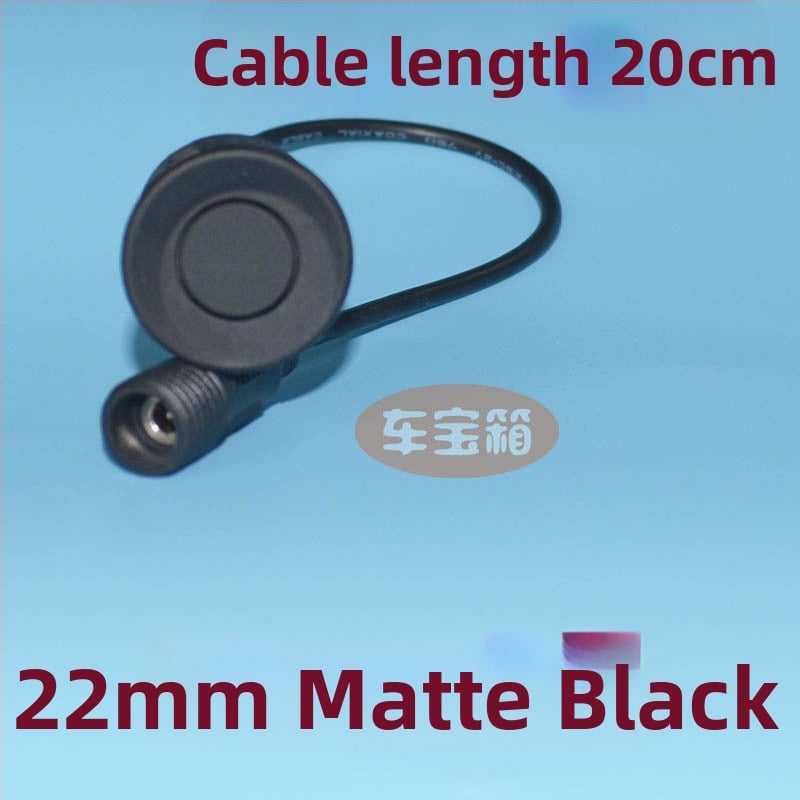 Зонд за автомобилен паркинг радар с кръгъл резбован интерфейс — 2 зонда, 12V захранване, работна температура 20–70°C