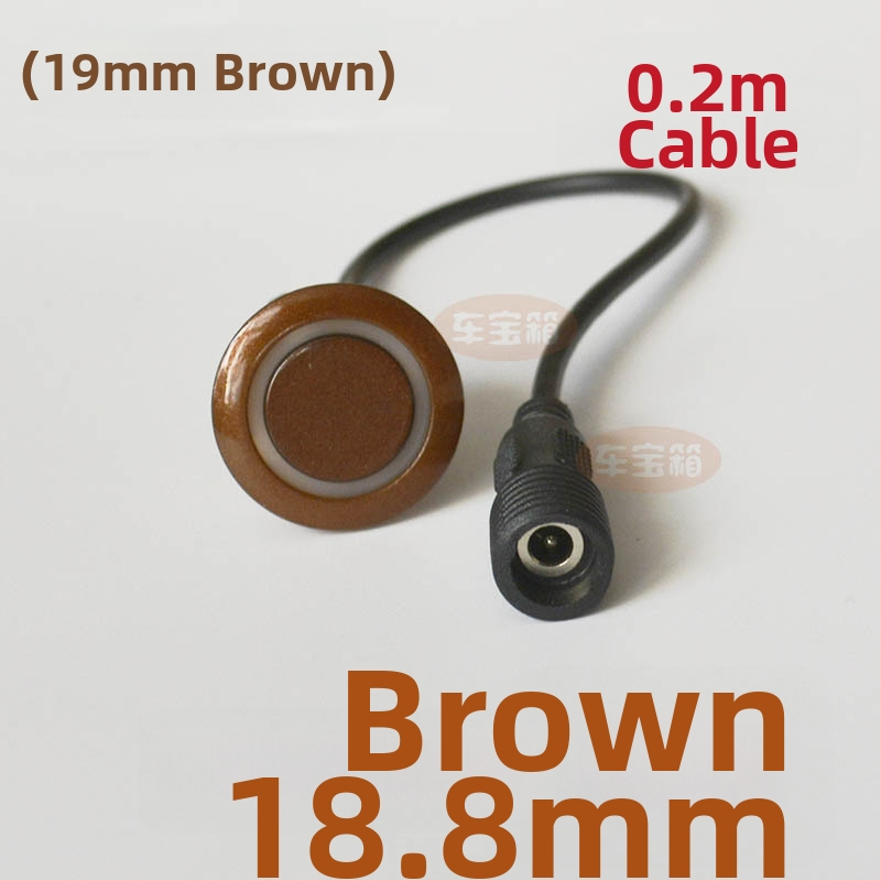 Зонд за автомобилен паркинг радар с кръгъл резбован интерфейс — 2 зонда, 12V захранване, работна температура 20–70°C