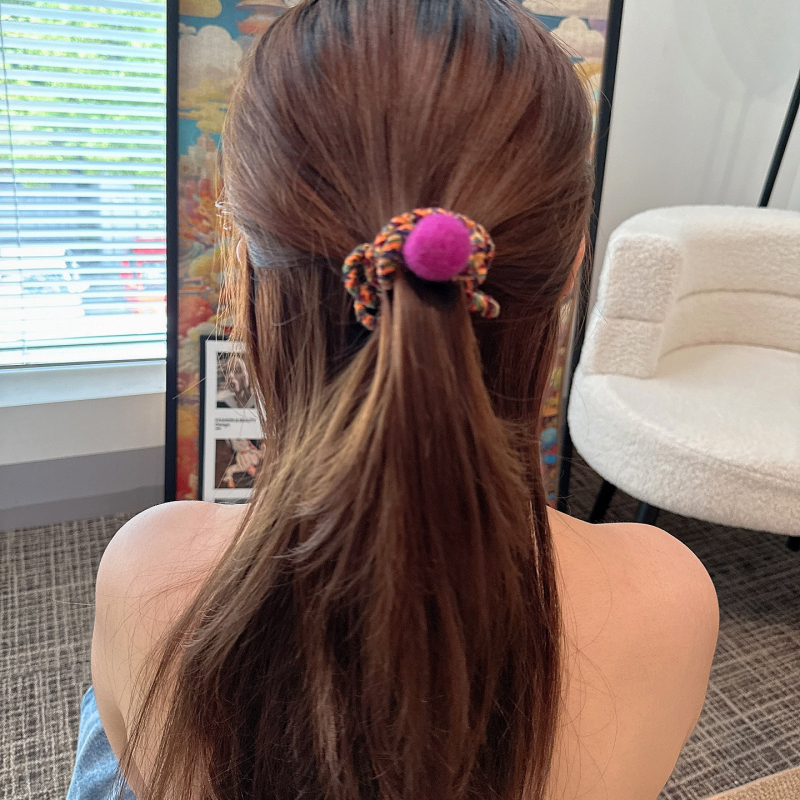 Vilnos plaukų juosta, rankų darbo, įkvėpta Japonijos ir Korėjos stiliaus, aukštas elastingumas, stilius šviežias ir saldus