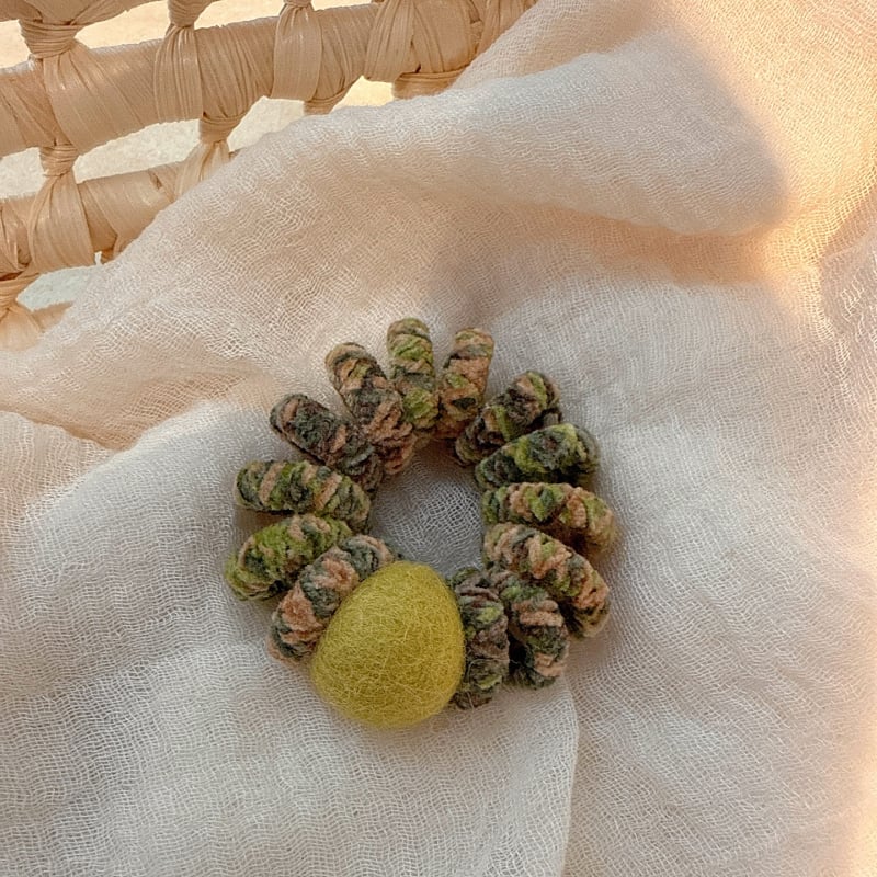 Vilnos plaukų juosta, rankų darbo, įkvėpta Japonijos ir Korėjos stiliaus, aukštas elastingumas, stilius šviežias ir saldus