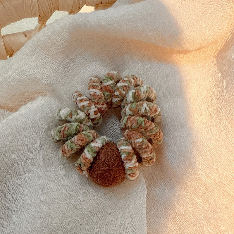 Vilnos plaukų juosta, rankų darbo, įkvėpta Japonijos ir Korėjos stiliaus, aukštas elastingumas, stilius šviežias ir saldus