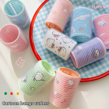 Be karščio garbanų įrankis plaukams – moterų stilius, medžiaga: plastikas/derva, galvos aksesuaras, pavasaris 2025