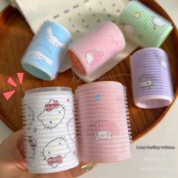 Be karščio garbanų įrankis plaukams – moterų stilius, medžiaga: plastikas/derva, galvos aksesuaras, pavasaris 2025