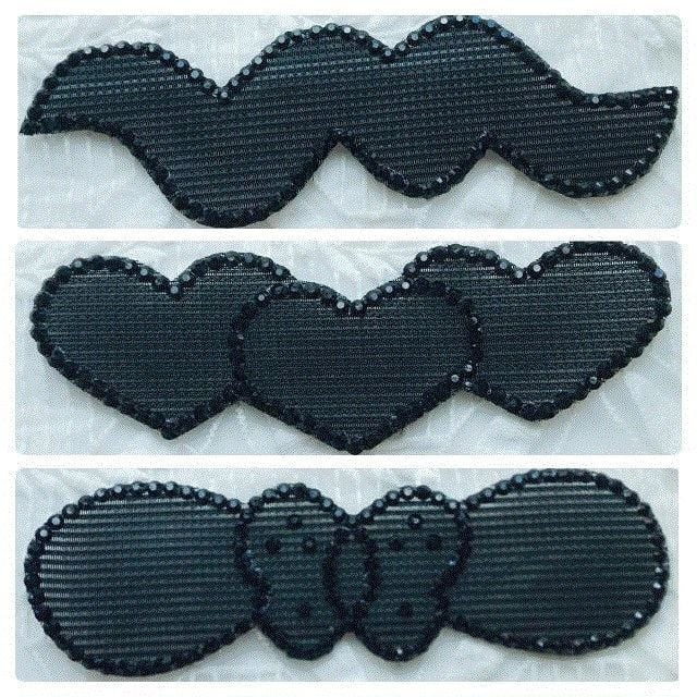 Galvas rotai ar sudraba matu patchu bangām, punktveidīgs burvīgs dizains, pavasaris 2025