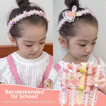 Vaikams skirtas Velcro plaukų aksesuaras kaktai — Medžiaga: Plastikas/Resinai; Stilius: Natūralus, Vaikai; Apdorojimo procesas: Audimas; Logotipo spauda: Taip; Personalizacija: Taip