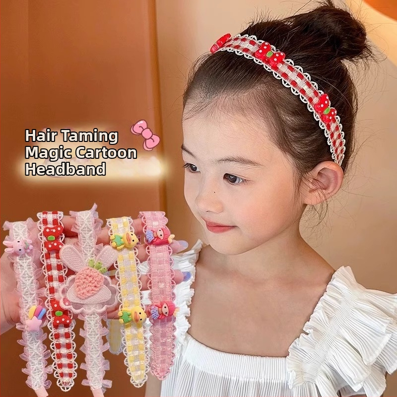 Detský doplnok na vlasy s Velcro pásikom na čelo — Materiál: Plast/živica; Štýl: Prírodný, Deti; Spracovanie: Tkanie; Tlač loga: Áno; Prispôsobenie: Áno