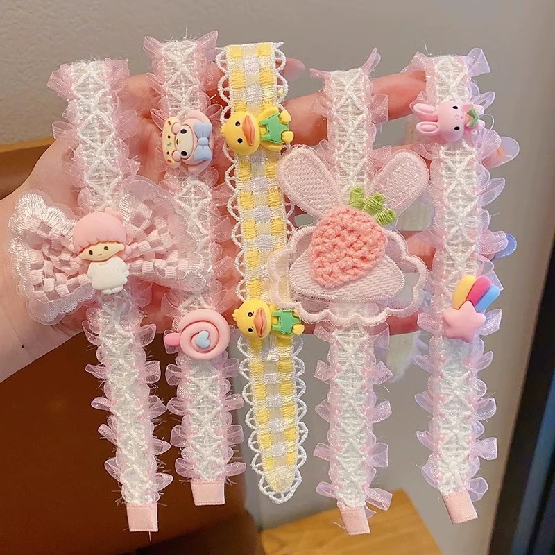 Vaikams skirtas Velcro plaukų aksesuaras kaktai — Medžiaga: Plastikas/Resinai; Stilius: Natūralus, Vaikai; Apdorojimo procesas: Audimas; Logotipo spauda: Taip; Personalizacija: Taip