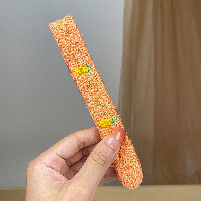 Gyerekeknek szóló hajkiegészítő: Velcro-s tincs klipe és fejpánt, természetes stílus, friss és édes