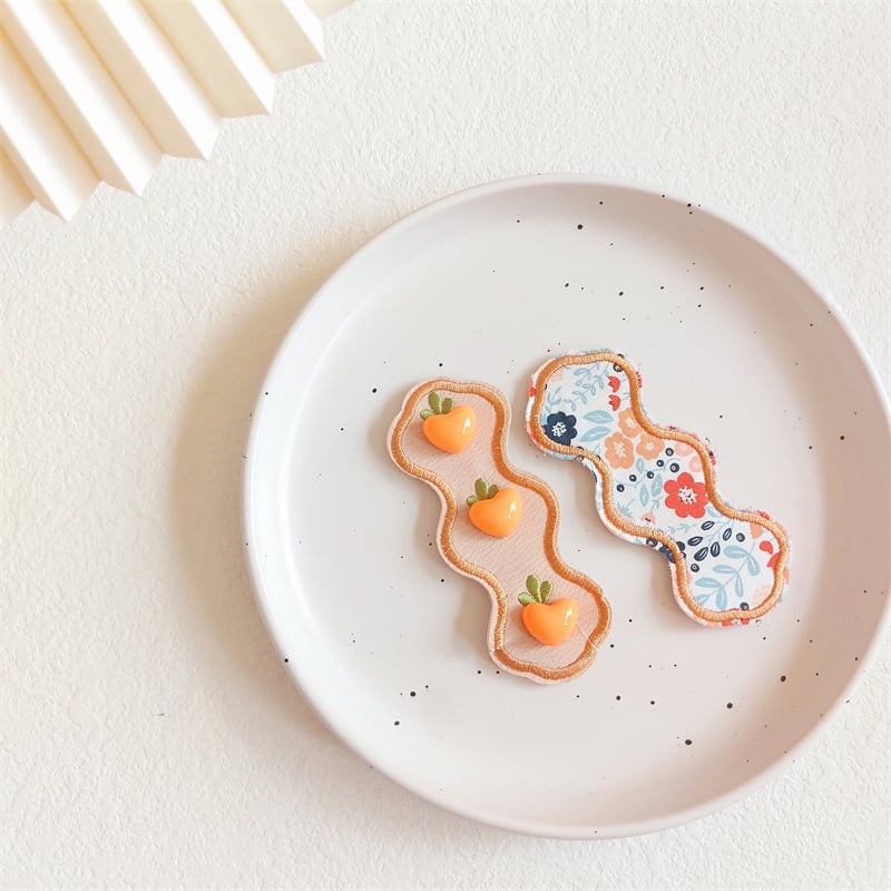 Bērnu Velcro ziedu matu sprādžu komplekts — metāla klipsi, bērniem, vasara 2023