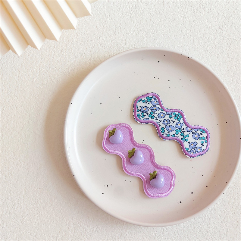 Bērnu Velcro ziedu matu sprādžu komplekts — metāla klipsi, bērniem, vasara 2023