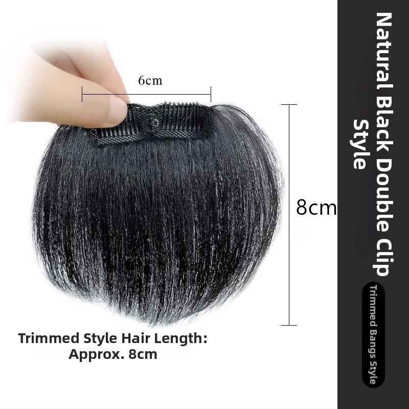 Vyrų plaukų linijos perukė - rankų audimo, ilgi žmogaus plaukai, plaukų linijos dengimas, galima dažyti