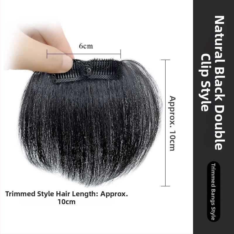 Vyrų plaukų linijos perukė - rankų audimo, ilgi žmogaus plaukai, plaukų linijos dengimas, galima dažyti