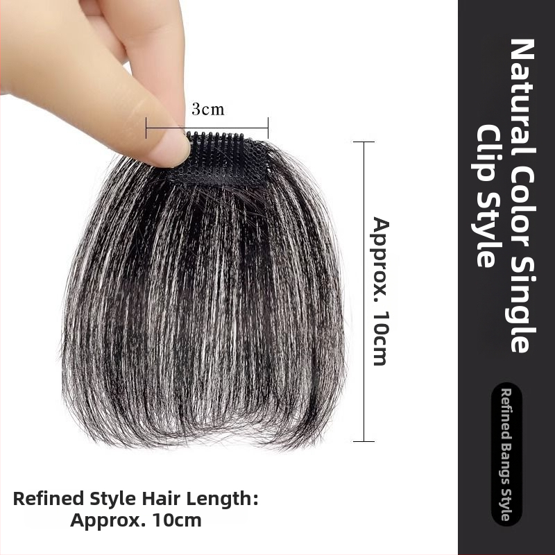 Vyrų plaukų linijos perukė - rankų audimo, ilgi žmogaus plaukai, plaukų linijos dengimas, galima dažyti