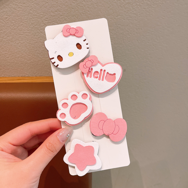 Bērnu matu kopšanas galvas aksesuārs ar Velcro – plastmasa/sveķi, rokdarbi, galvas apģērbs bērniem