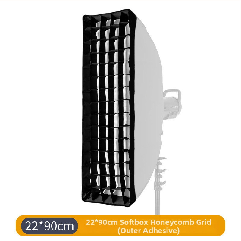 Softbox režģ ar bišu šūnu — garš taisnstūra astoņstūra dziļš parabolisks olu režģ Jinbei Shenniu priekš (Zīmols: An shi shui; Režģis: bišu šūnas; Saderība: Jinbei Shenniu; Paraboliskā dziļums: Dziļš)