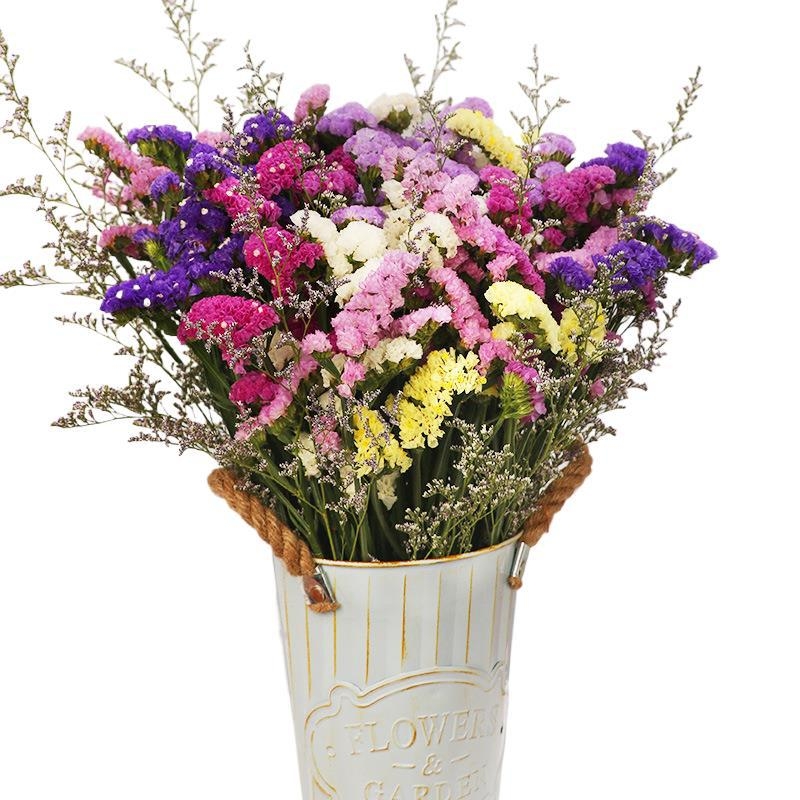 Sauss ziedu pušķis dzīvojamai istabai dekorēšanai; Materiāls: zīda ziedi; Veids: narcis; Zīmols: Source Factory