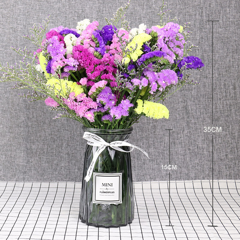 Sauss ziedu pušķis dzīvojamai istabai dekorēšanai; Materiāls: zīda ziedi; Veids: narcis; Zīmols: Source Factory