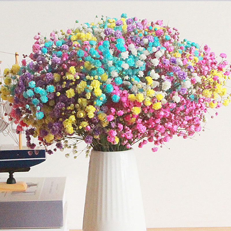 Sauss ziedu pušķis dzīvojamai istabai dekorēšanai; Materiāls: zīda ziedi; Veids: narcis; Zīmols: Source Factory