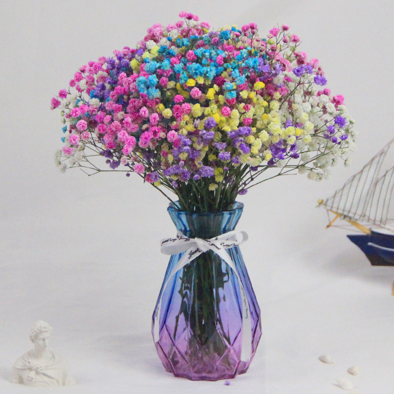 Sauss ziedu pušķis dzīvojamai istabai dekorēšanai; Materiāls: zīda ziedi; Veids: narcis; Zīmols: Source Factory