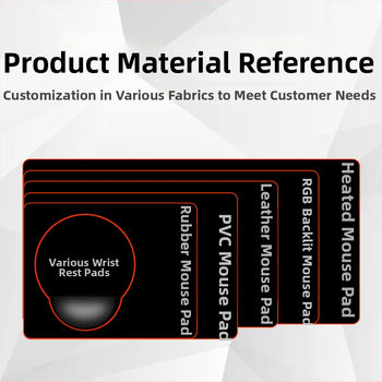 Персонализирана подложка за мишка от гума и кожа, двустранна офисна настолна подложка, печат на лого с топлинен трансфер, OEM обработка