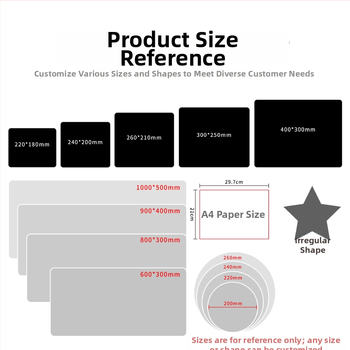 Персонализирана подложка за мишка от гума и кожа, двустранна офисна настолна подложка, печат на лого с топлинен трансфер, OEM обработка