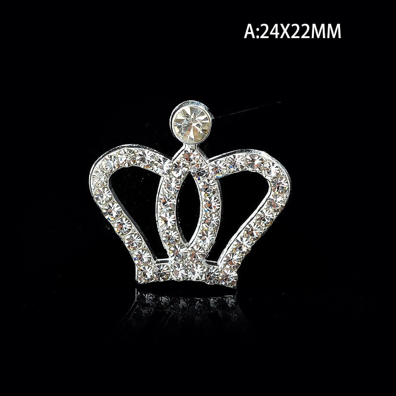 Haj tiara za kosu sa rhinestones i staklenim kristalima, baza od legure s elektroplatom, nacionalni stil za žene, dizajn korone