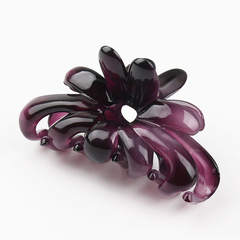 Grip klips za kosu, akril, antički stil, literarno retro dizajn, dodatak za glavu