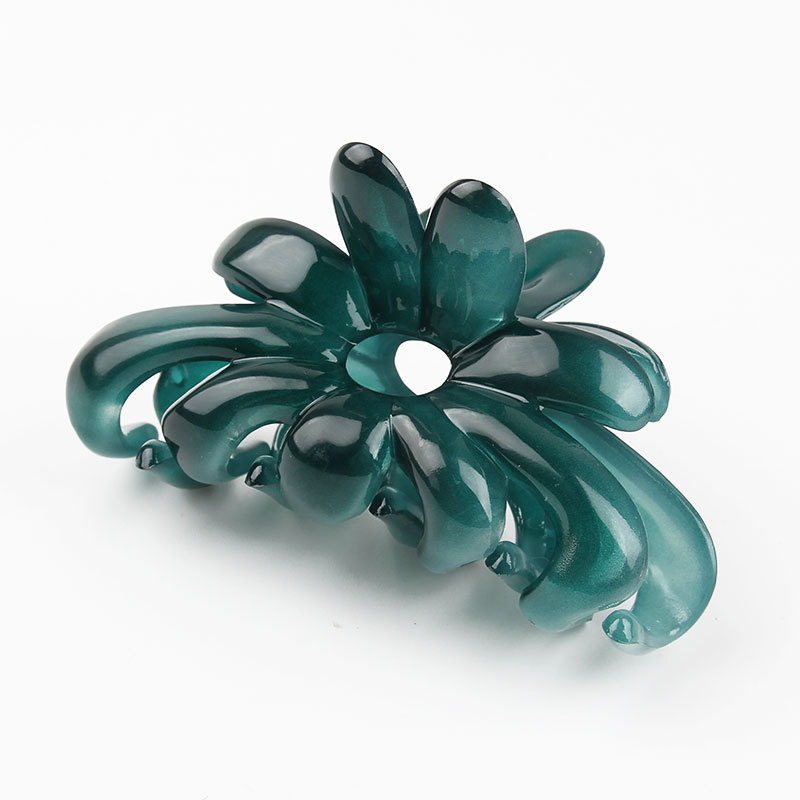 Grip klips za kosu, akril, antički stil, literarno retro dizajn, dodatak za glavu