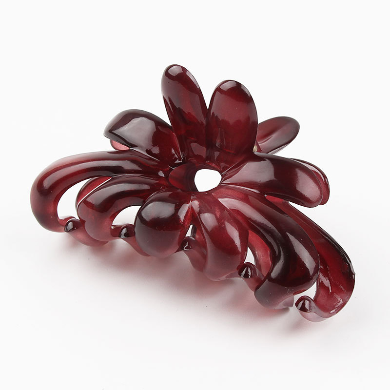 Grip klips za kosu, akril, antički stil, literarno retro dizajn, dodatak za glavu