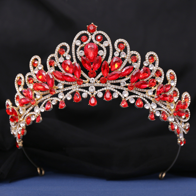 Galvas rotājums – sakausējums, balti kristāli, ar dimantiem iestatīts